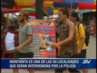 Pruebas a policías que vigilan Montañita