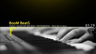 Piano Violin Rap Beat What Weve Done (2014) (Free Instrumental)