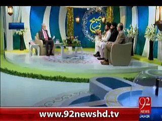 Subh e Noor - 05-03-16-92News HD