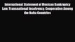 [PDF] International Statement of Mexican Bankruptcy Law: Transnational Insolvency: Cooperation
