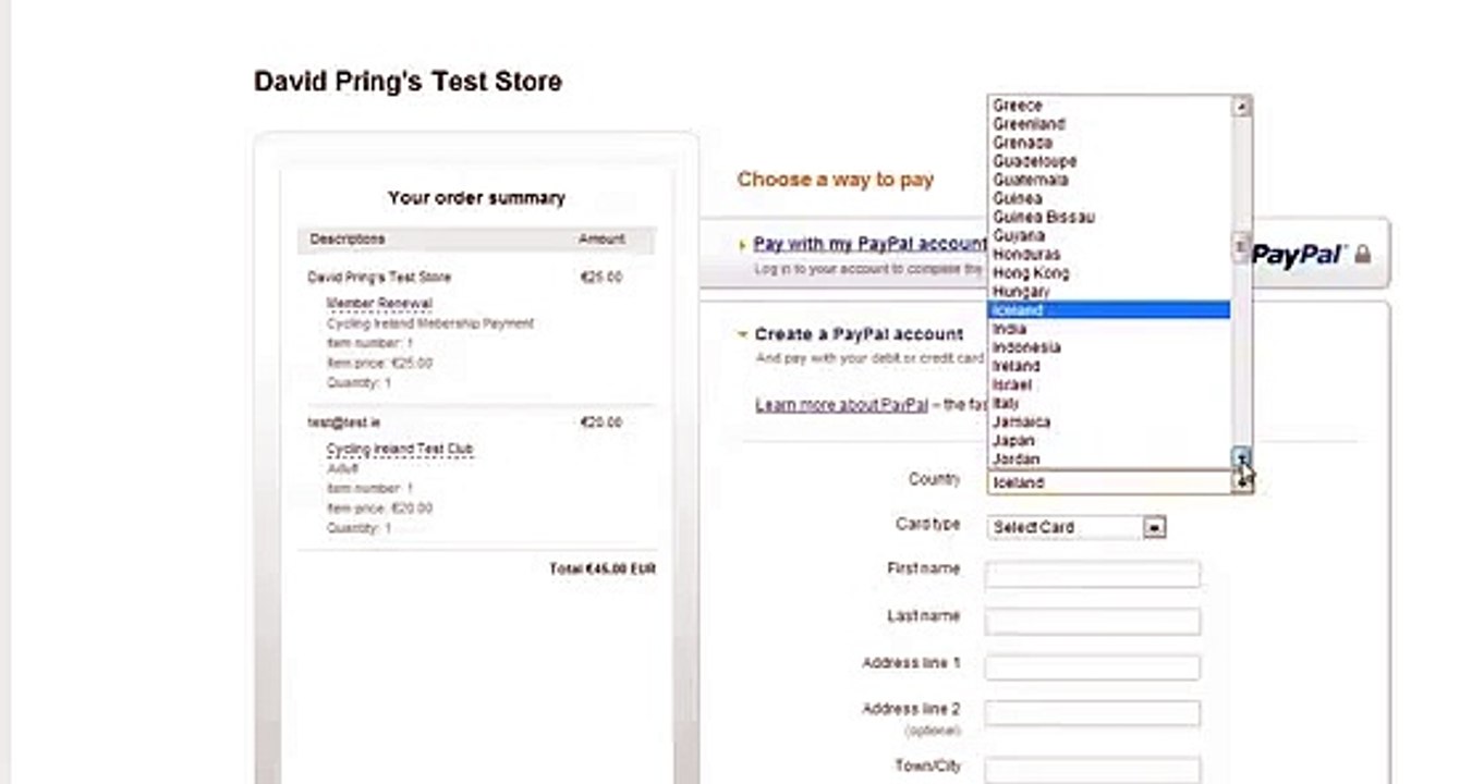 How To Pay With PayPal Or Credit - Debit Cards