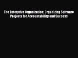 PDF The Enterprize Organization: Organizing Software Projects for Accountability and Success