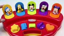 Disney Babies Mickey Mouse Pop Up Toys and Surprise Toys Minnie Mouse Donald Duck Pluto Goofy!