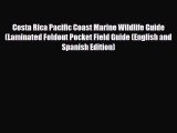 Download Costa Rica Pacific Coast Marine Wildlife Guide (Laminated Foldout Pocket Field Guide