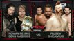 WWE RAW 25/1/16 ROMAN REIGNS Y DEAN AMBROSE VS SHEAMUS Y RUSEV
