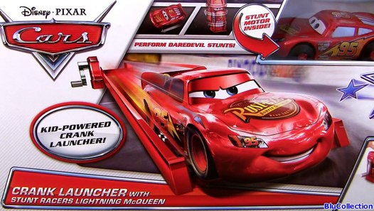 lightning mcqueen 2 sided stunt racer