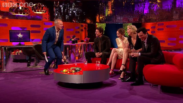 Seth MacFarlane performs his Family Guy voices - The Graham Norton Show: Series 15 - BBC One