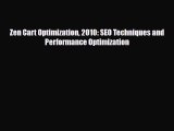 PDF Zen Cart Optimization 2010: SEO Techniques and Performance Optimization [Read] Online