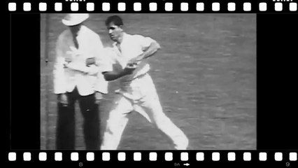 Indian Classics V H Mankad Bowling in 1948