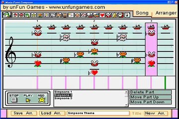 The Simpsons Theme - Mario Paint 2.0