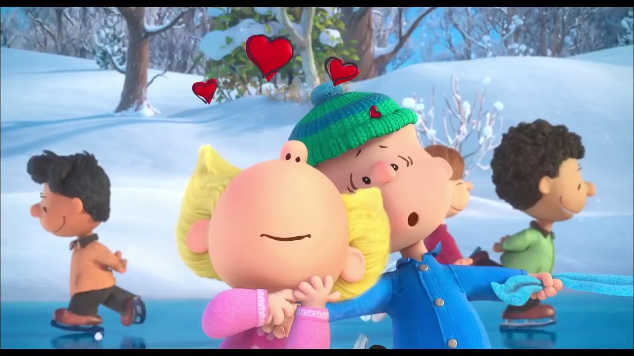 The Peanuts Movie CLIP - Ice Skating (2015) - Hadley Belle Miller, Noah Schnapp Animation HD