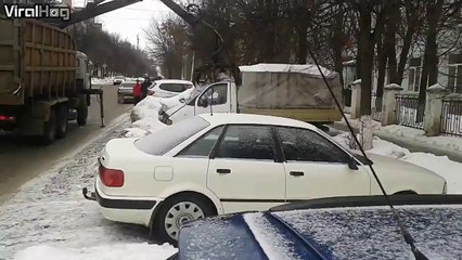 Scariest Tow Truck Ever!