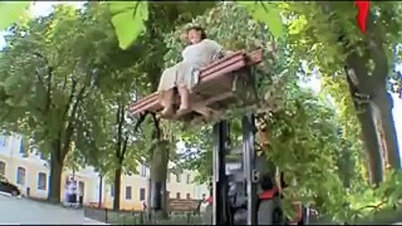 Funny Prank at Garden