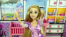 Куклы Мультик Видео с куклами Злая Королева украла дочку Рапунцель часть 2