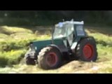 Fendt in action, steep slopes