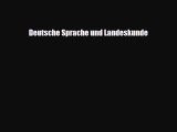 [PDF] Deutsche Sprache und Landeskunde Download Online