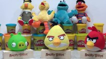 Play Doh Angry Birds Yellow Bird, we make Yellow Bird from Play Doh