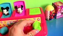 Mickey Mouse Clubhouse Pop Up Pals Play-Doh Surprise Eggs Disney Baby Toy Donald Minnie Pl