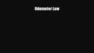 [PDF] Odometer Law Read Online