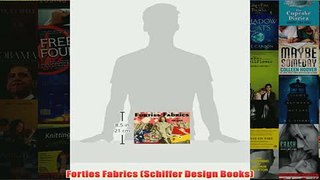 Download PDF  Forties Fabrics Schiffer Design Books FULL FREE