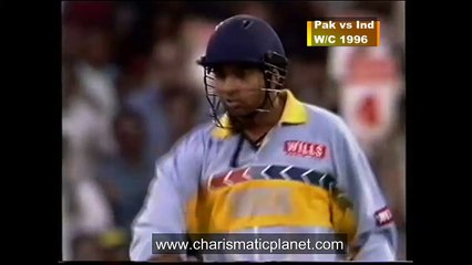 Waqar Younis Badly Beaten by Ajay Jadeja in 1996 World Cup
