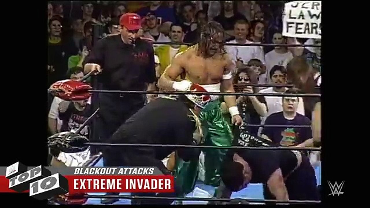 Brock Lesnar's 7 Greatest WWE Matches Blackout Attacks- WWE Top 10