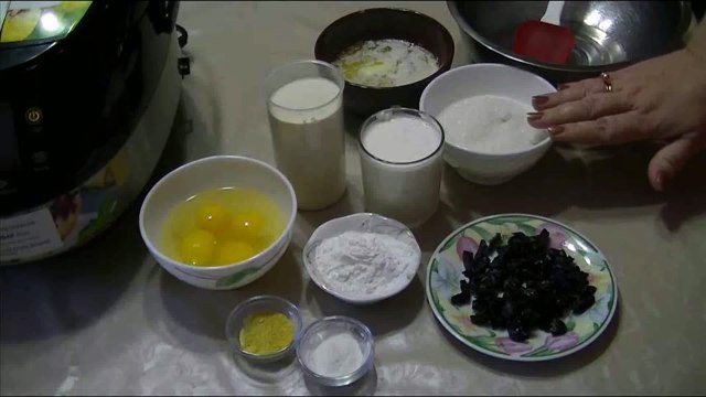Манник с черносливом#как приготовить манник#манник в мультиварке