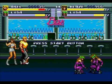 Streets of Rage 3 Sega Mega Drive / Genesis walkthrough with boss HD
