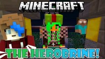 MINECRAFT LET'S PLAY the HEROBRINE MiniGames | RADIOJH GAMES & SallyGreenGamer