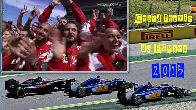 Формула 1.Гран-При Испании 2015. Подиум.Церемония Награждения