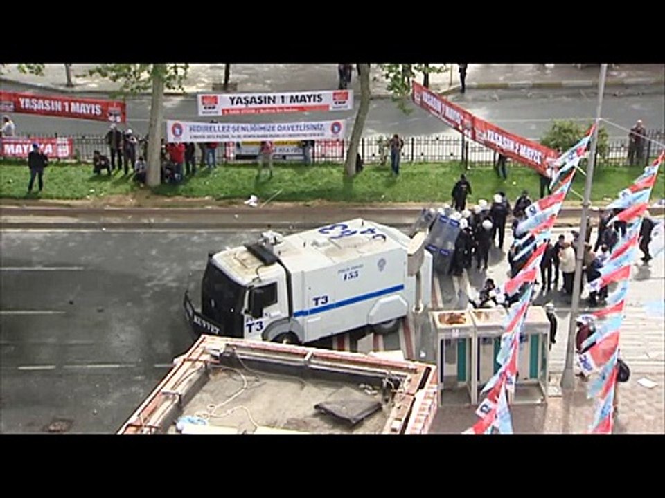 Beşiktaş savaş alanına döndü