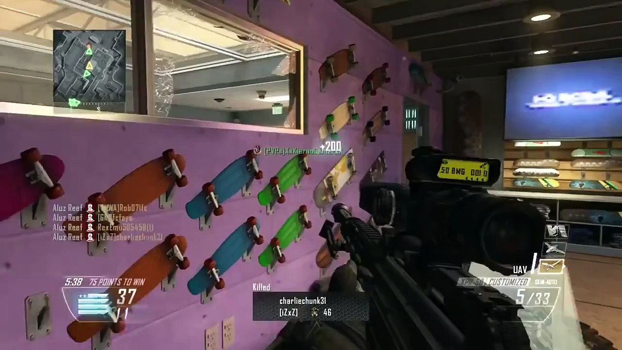 Black Ops 2 Online Multiplayer Sniper Quick Scope Montage/Gameplay [Community]