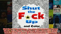 Download PDF  Shut the Fck Up and Color The Adult Coloring Book of Swear Words Curse Words Profanity FULL FREE
