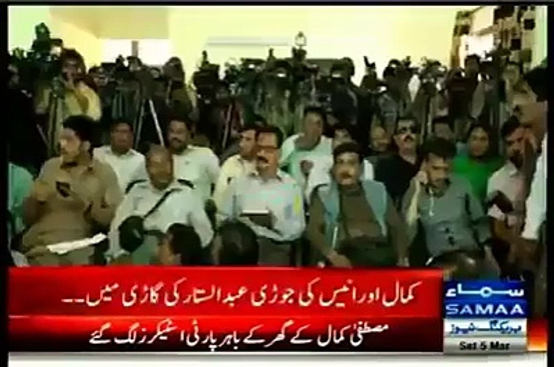 Mustafa Kamal Traveling in Pakistani Corrupted Man's Vehicle