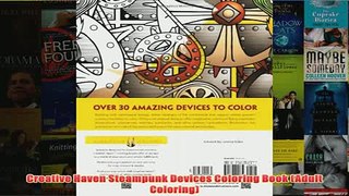 Download PDF  Creative Haven Steampunk Devices Coloring Book Adult Coloring FULL FREE