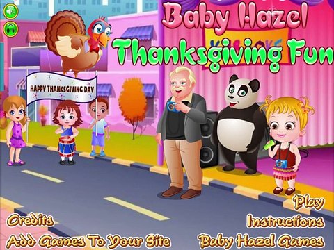 Baby Hazel Thanksgiving Fun Baby Games Episodes Games for Children Kids HD