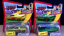 4 Disney Cars Lenticular Eyes Lightning Ramone Hydraulic Ramone Pixar car-toys review Blucollection