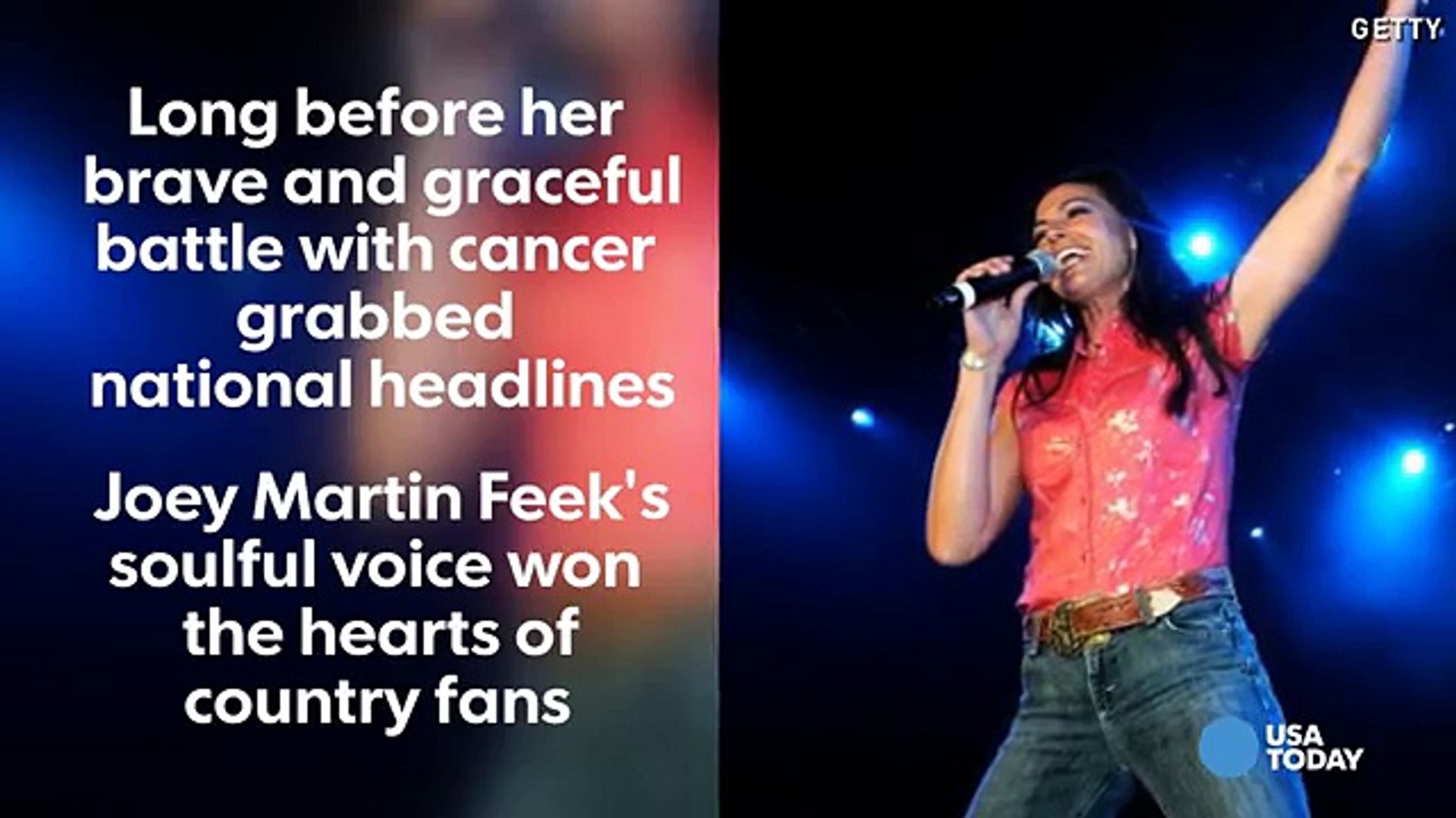 ⁣Sad news Country singer Joey Feek dies at age 40