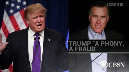 Trump vs. Romney, Pistorius denied appeal: #CBSN10 trending stories