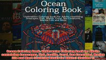 Download PDF  Ocean Coloring Book Underwater Coloring Book for Adults containing Seascapes Fish Sealife FULL FREE