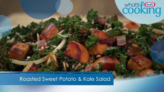 Roasted Sweet Potato & Kale Salad