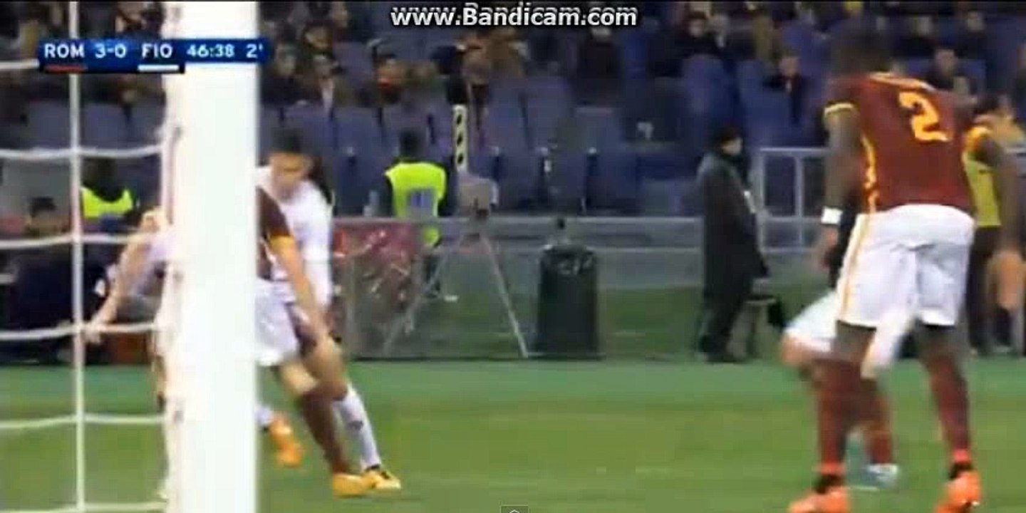 Josip Ilicic Goal HD - As Roma 3-1 vs Fiorentina 04.03.2016
