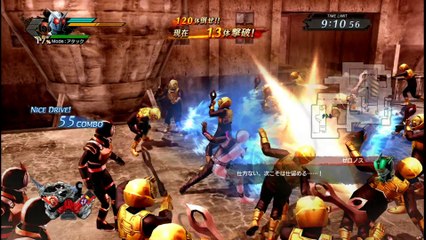 38仮面ライダー バトライド・ウォー 創生　ゼロノスとの戦い