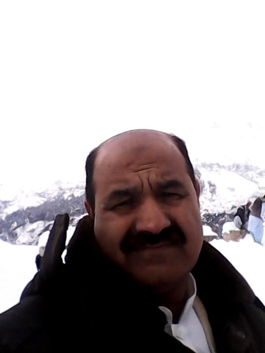 snow falling