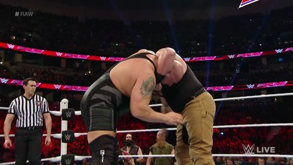 Big Show vs. Braun Strowman: Raw, February 15, 2016