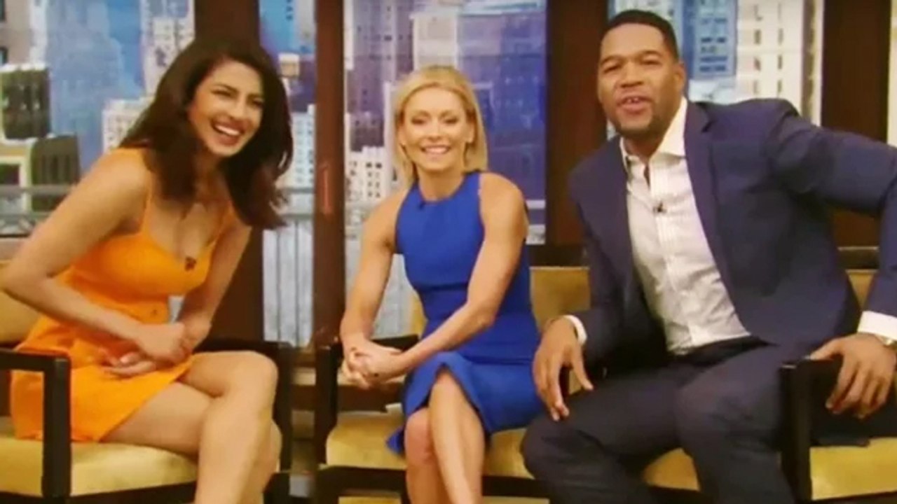 Priyanka Chopra Stuns At The Live With Kelly And Michael