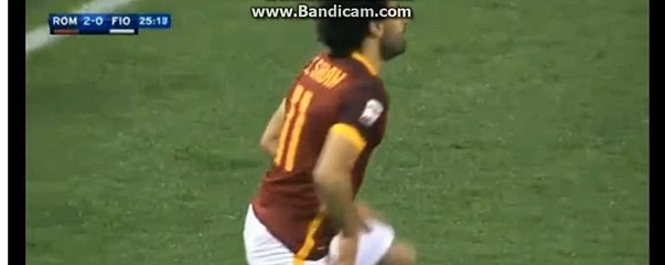 Amazing GOAL-2-0 Mohamed Salah  - HD - Roma vs Fiorentina