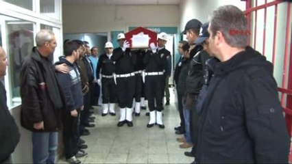 Adana Şehit Polis, Sağanak Yağmurla Uğurlandı