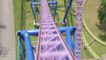 Bizarro (with new on-board audio) Front Seat on-ride HD POV Six Flags New England