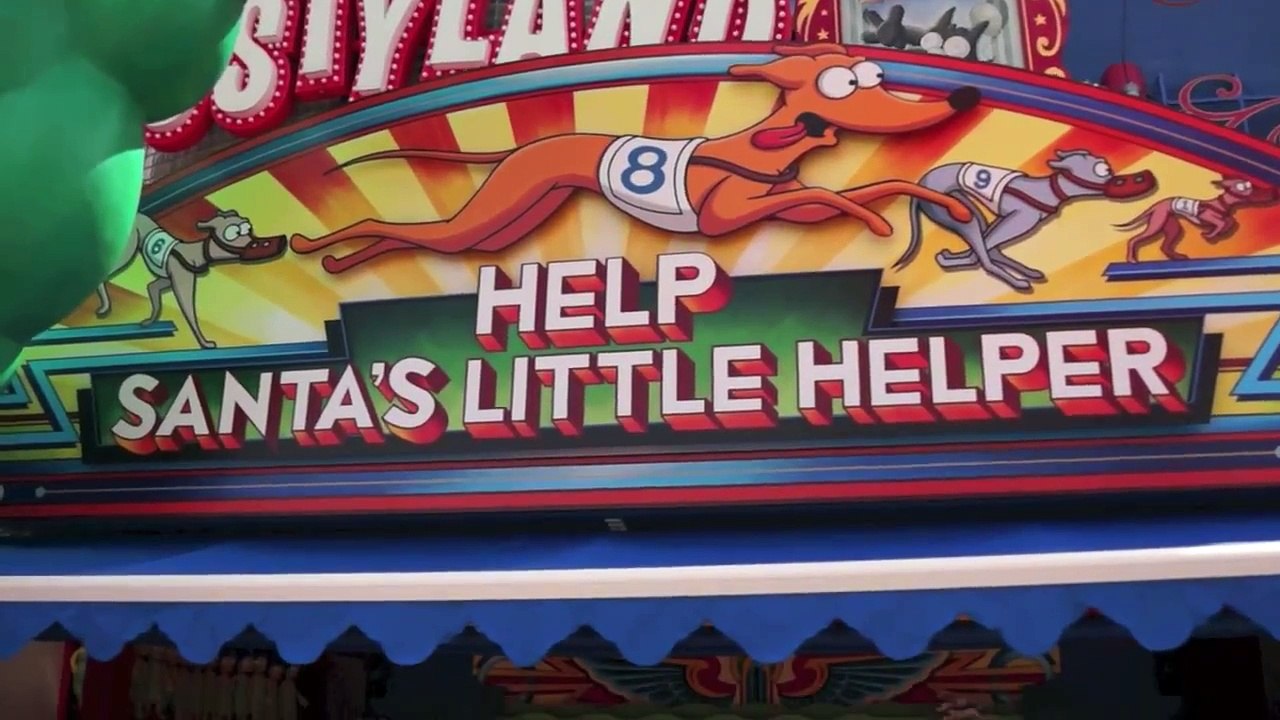 New Simpsons games at Universal Studios Florida - outside The Simpsons Ride